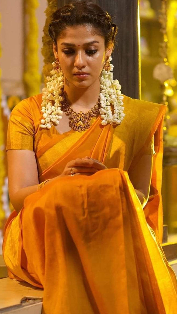 Nayanthara Saree Styles