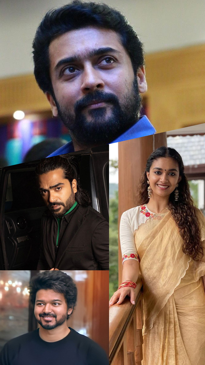 Open Top 10 South Indian actors on Instagram story