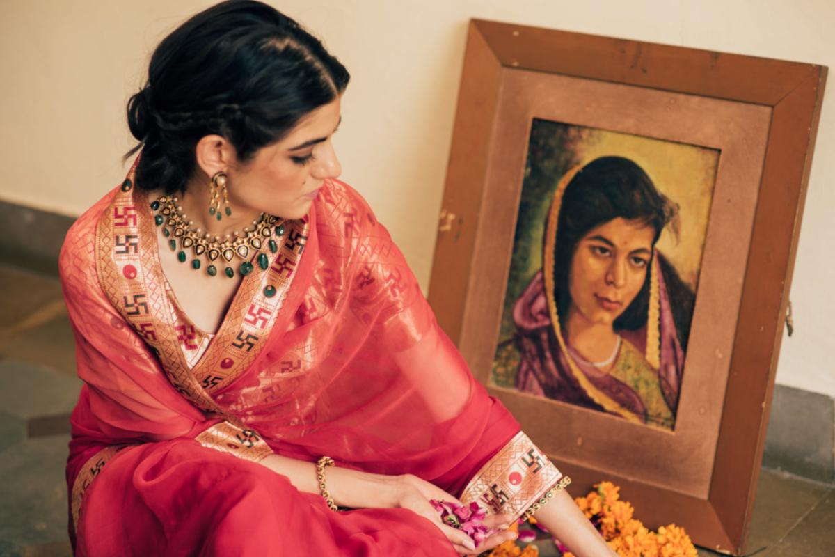 Brands that showcase the chicest chiffon sarees in india