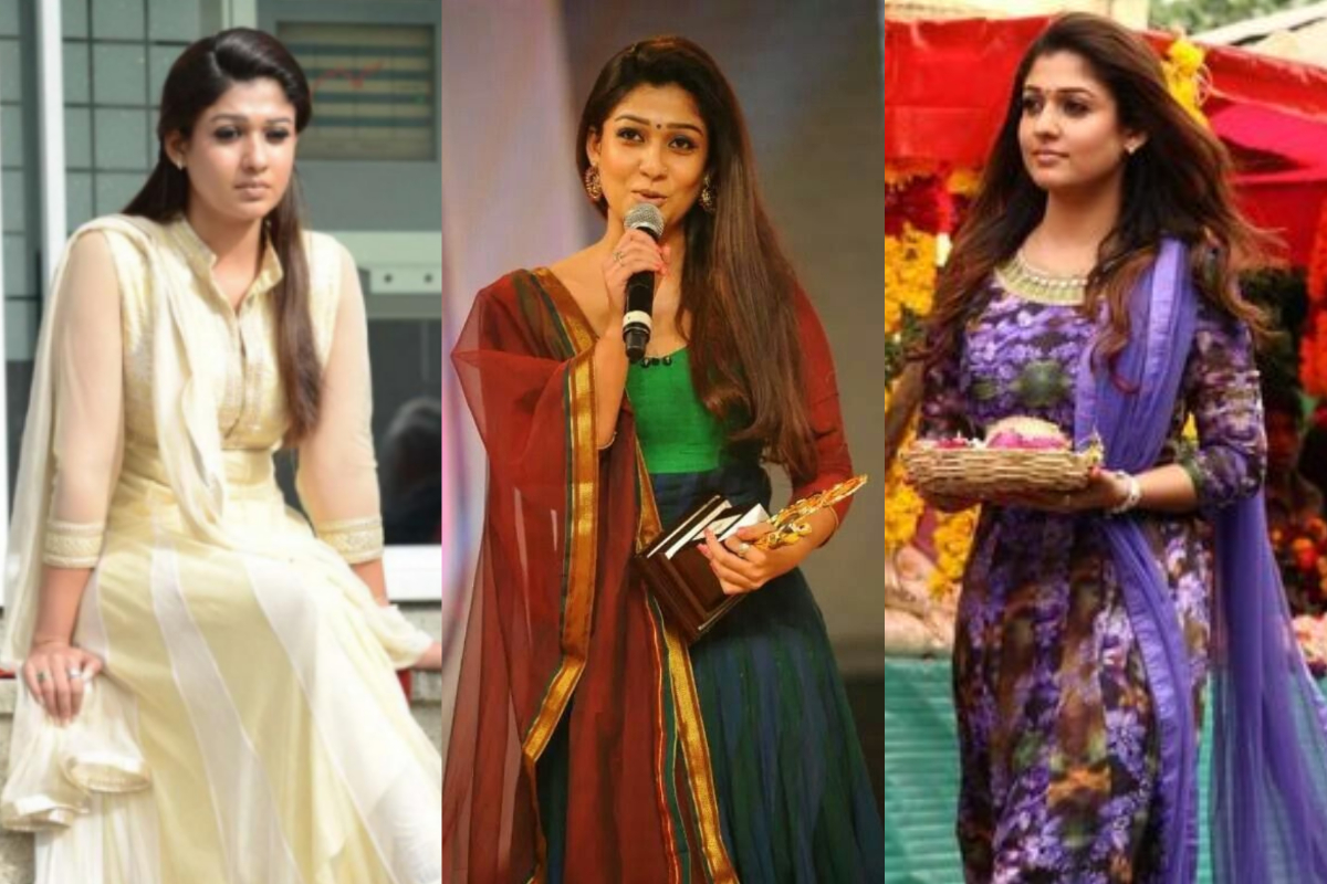 6 BEAUTIFUL ANARKALI LOOKS OF NAYANTHARA 