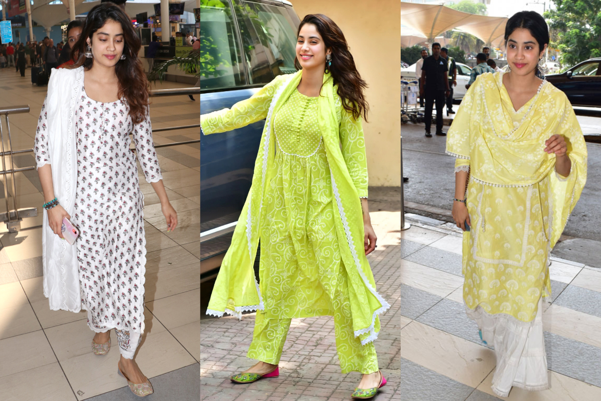 6 Times Janhvi Kapoor slayed the off duty look in kurtas