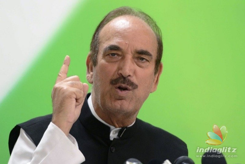 Ghulam Nabi Azad feels it’d be better if Army chief doesn’t get political