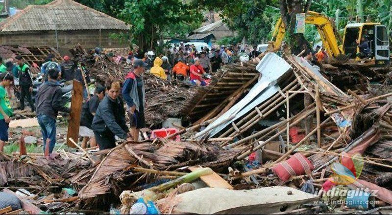 Hundreds killed as volcano triggers tsunami in Indonesia