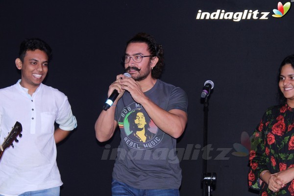 Aamir Khan at 'Secret Superstar' Song Launch
