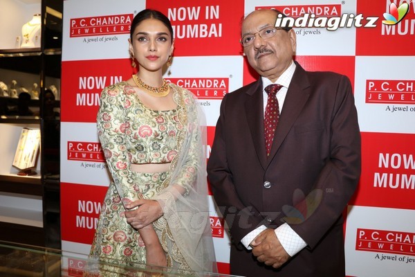Aditi Rao Hydari at Launch of P.C Chandra Jewellers