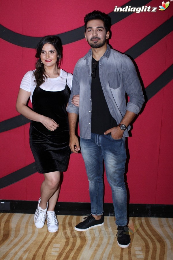 Zareen Khan & Gautam Rode at Trailer Launch of 'Aksar 2'