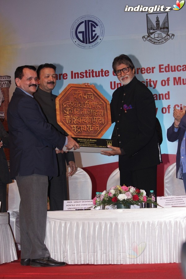Amitabh Bachchan Launches Ramesh Sippy's Academy of Cinema & Entertainment