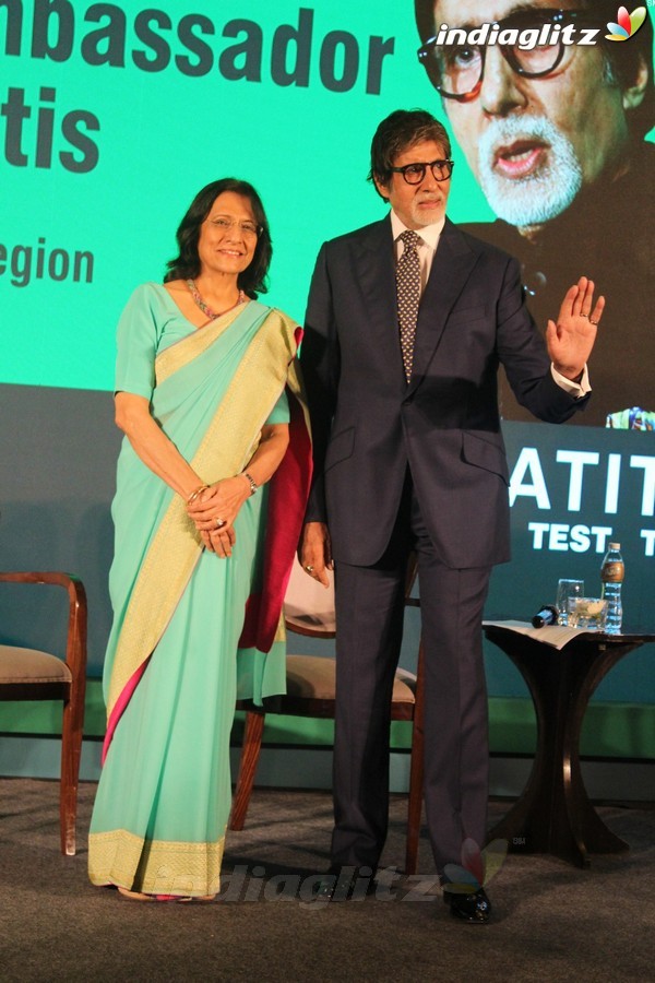 Amitabh Bachchan as WHO Goodwill Ambassador for Hepatitis Awareness