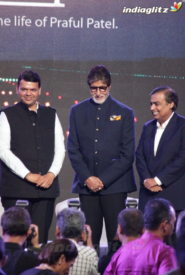 Amitabh Bachchan at Launch of Pictorial Biography of Praful Patel