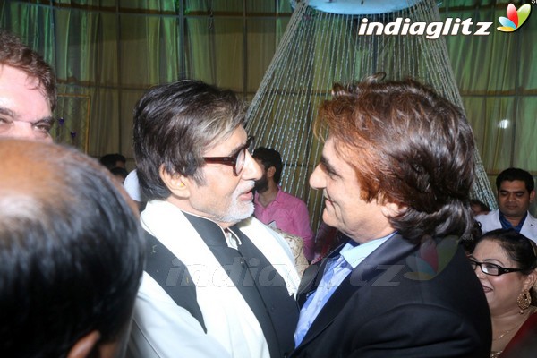Amitabh Bachchan at Ali Khan's Daughter Wedding Reception