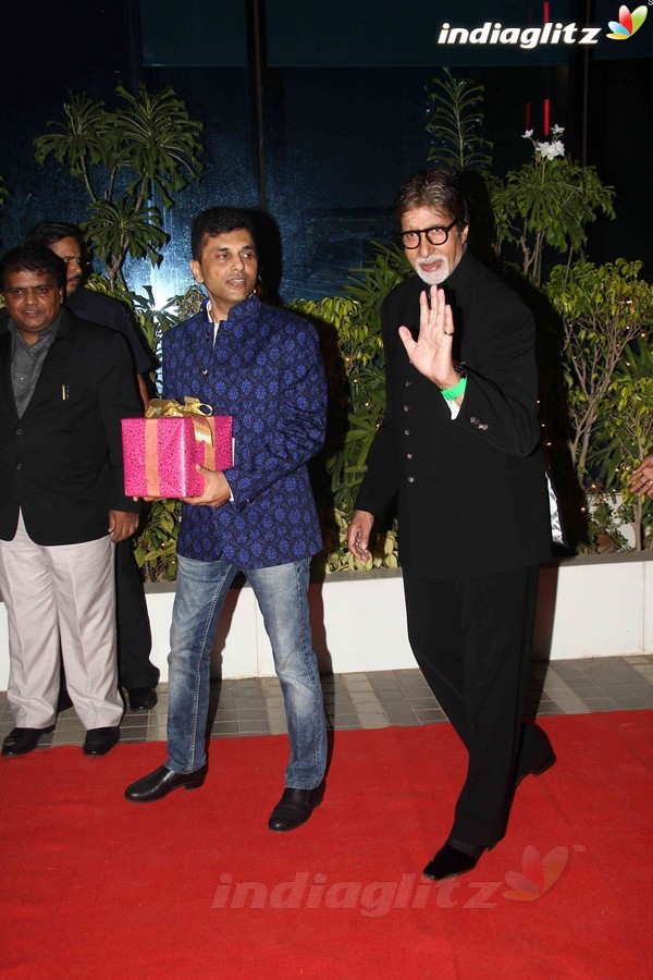 Amitabh Bachchan Unveils Anand Pandit Motion Pictures Logo