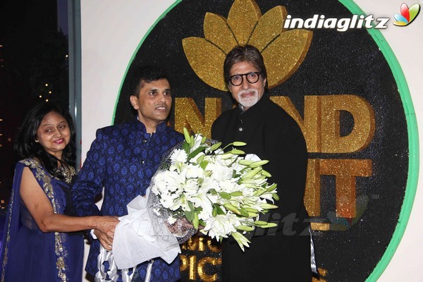 Amitabh Bachchan Unveils Anand Pandit Motion Pictures Logo