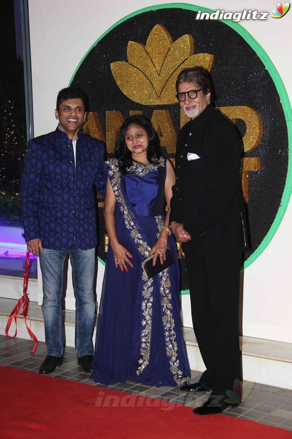 Amitabh Bachchan Unveils Anand Pandit Motion Pictures Logo