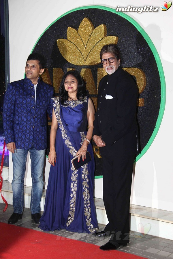 Amitabh Bachchan Unveils Anand Pandit Motion Pictures Logo