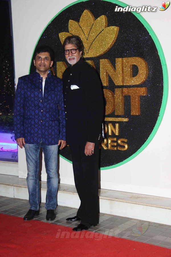 Amitabh Bachchan Unveils Anand Pandit Motion Pictures Logo