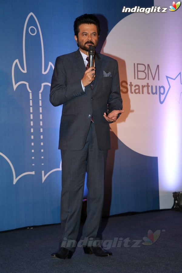 Anil Kapoor at Indi.Com Association with IBM Startup Initiative