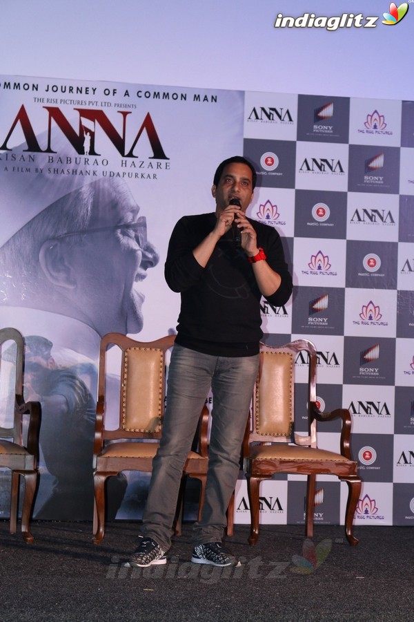 Anna Hazare at 'Anna' Trailer Launch