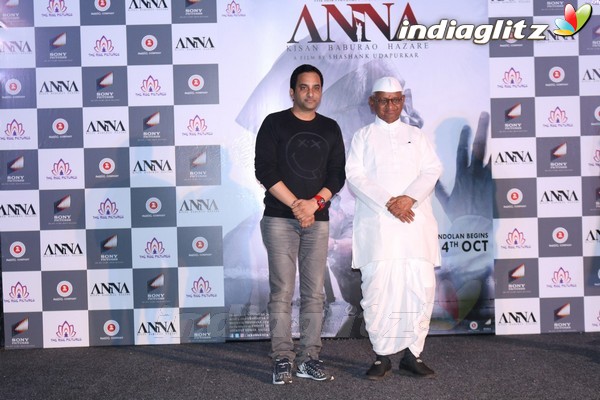 Anna Hazare at 'Anna' Trailer Launch