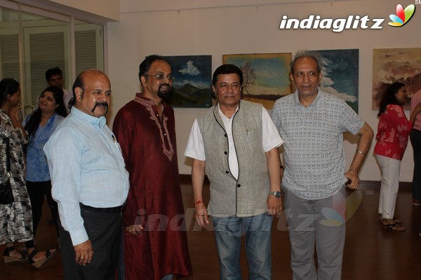 Anup Jalota Inaugurates Kishore M Sali's 'See The Unseen' Art Show