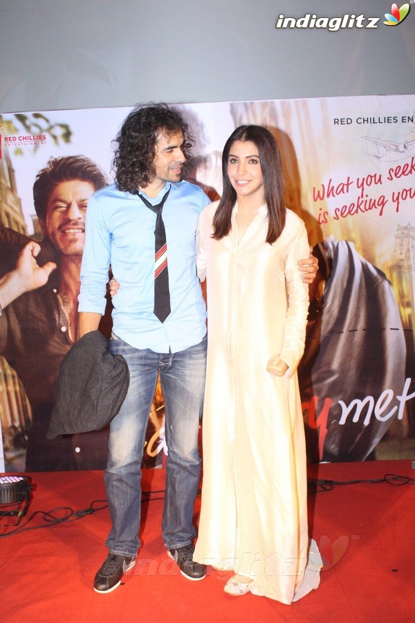Anushka Sharma & Imtiaz Ali at 'Jab Harry Met Sejal' Trailer Launch