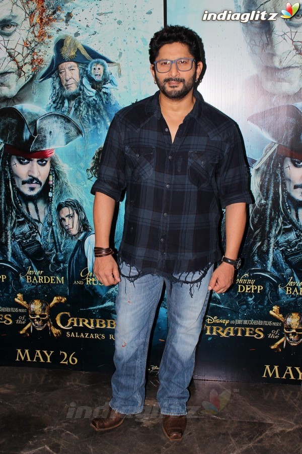 Arshad Warsi Promotes Hindi Version Of 'Pirates Of Caribbean: Salazar's Revenge'