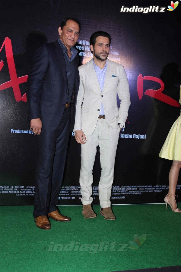 Emraan Hashmi, Prachi Desai, Nargis Fakhri at 'Azhar' Trailer Launch