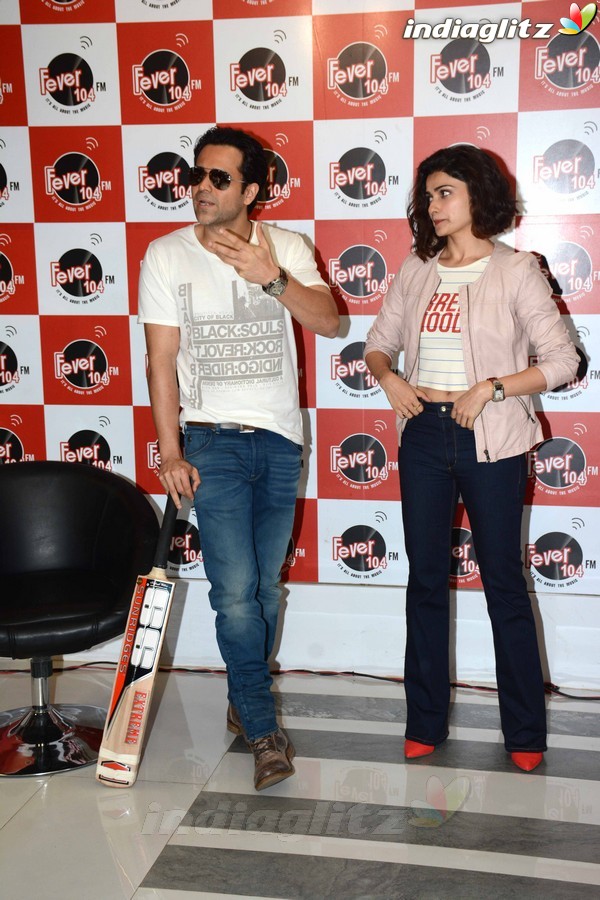 Emraan Hashmi, Prachi Desai  Promote 'Azhar' at Fever 104 FM