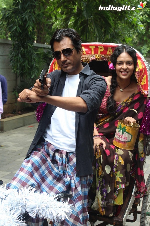 Nawazuddin Siddiqui & Bidita Bag at 'Babumoshai Bandookbaaz' Trailer Launch