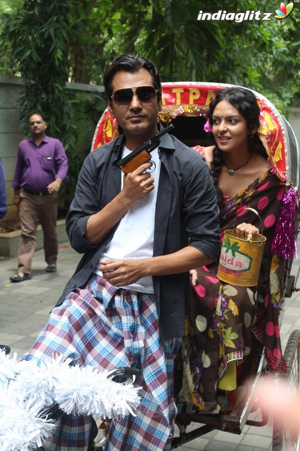 Nawazuddin Siddiqui & Bidita Bag at 'Babumoshai Bandookbaaz' Trailer Launch