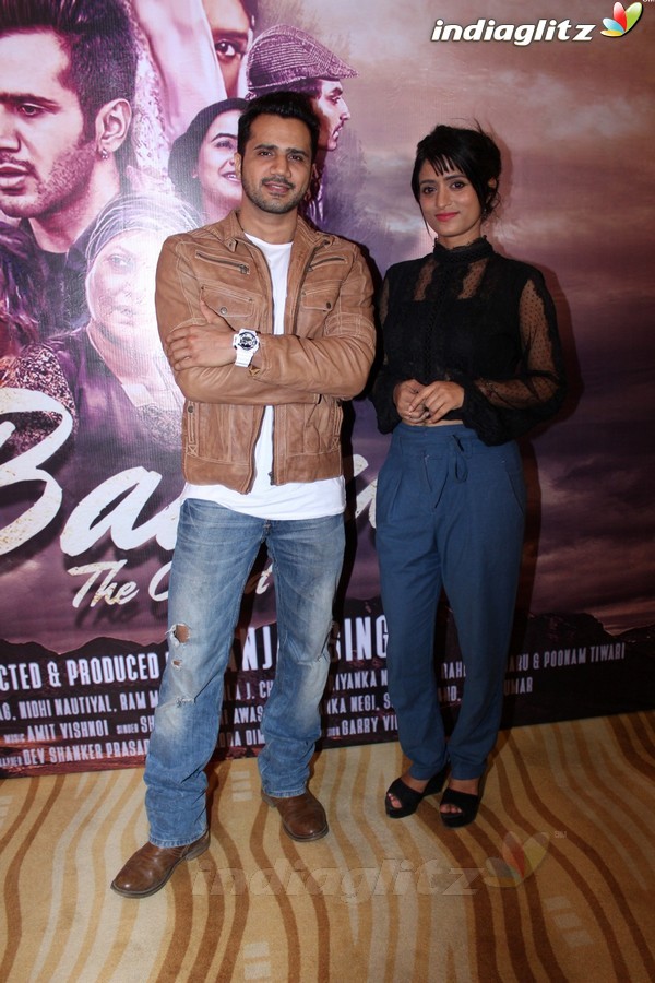 Hemant Pandey & Nidhi Nautiyal at 'Badri - The Cloud' Music Launch