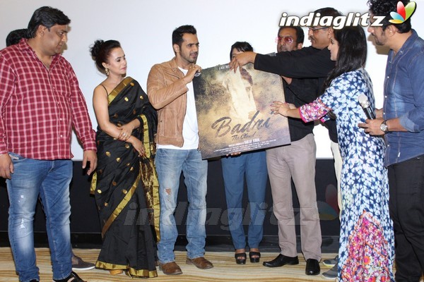 Hemant Pandey & Nidhi Nautiyal at 'Badri - The Cloud' Music Launch