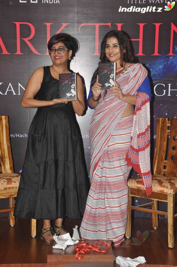 Vidya Balan Unveils 'Dark Things' Novel