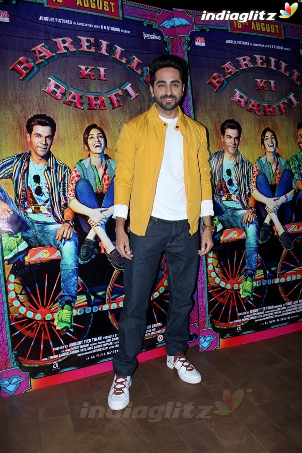 Ayushmann Khurrana at 'Bareilly Ki Barfi' Trailer Preview
