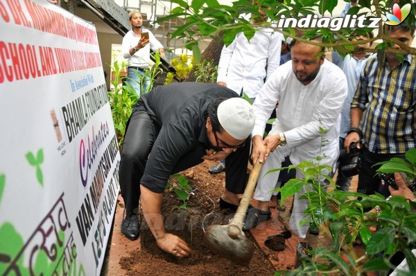 Ajaz Khan at Celebrates Van Mahotsav Week Tree Plantation