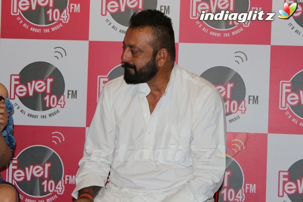 Sanjay Dutt & Aditi Rao Hydari at 'Bhoomi' at Fever 104 FM