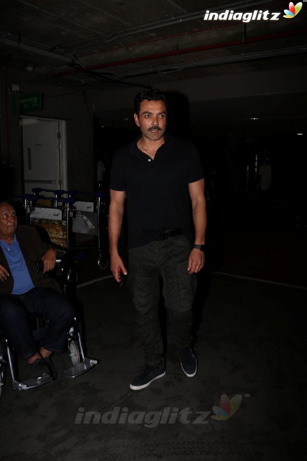 Bobby Deol Spotted at Airport