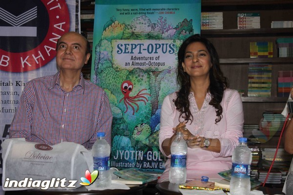 Juhi Chawla Launches Sept-Opus Book