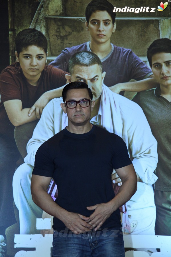 Aamir Khan at 'Dangal' Poster Launch