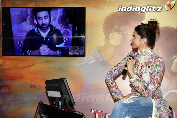 Deepika Padukone Celebrates Success of 'Tamasha' Music