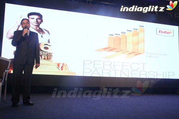 Akshay Kumar Celebrates 6 Years with Dollar Brand