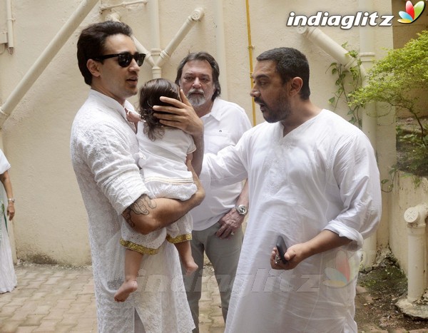 Aamir Khan, Imran Khan Celebrate Eid With Family