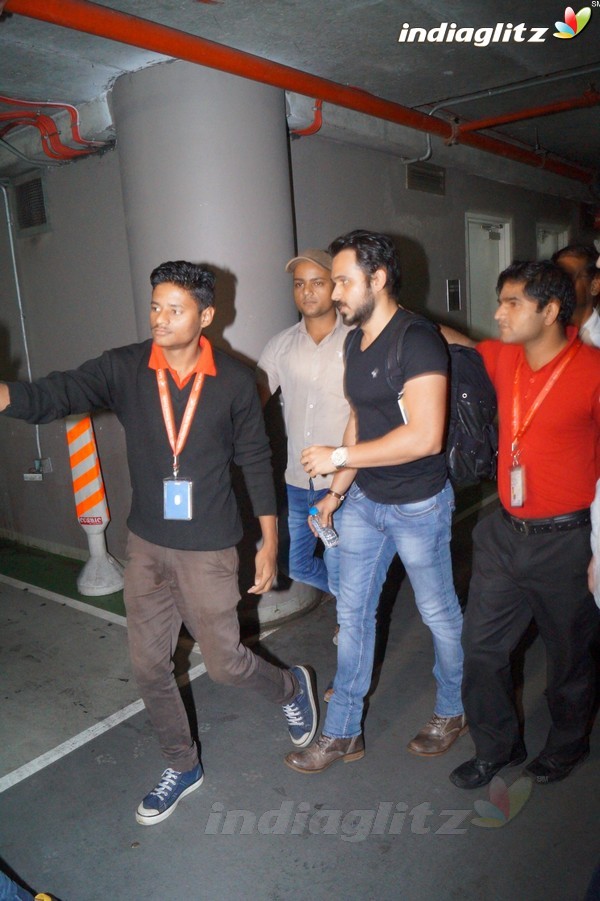 Emraan Hashmi & Jimmy Shergill Spotted at Airport