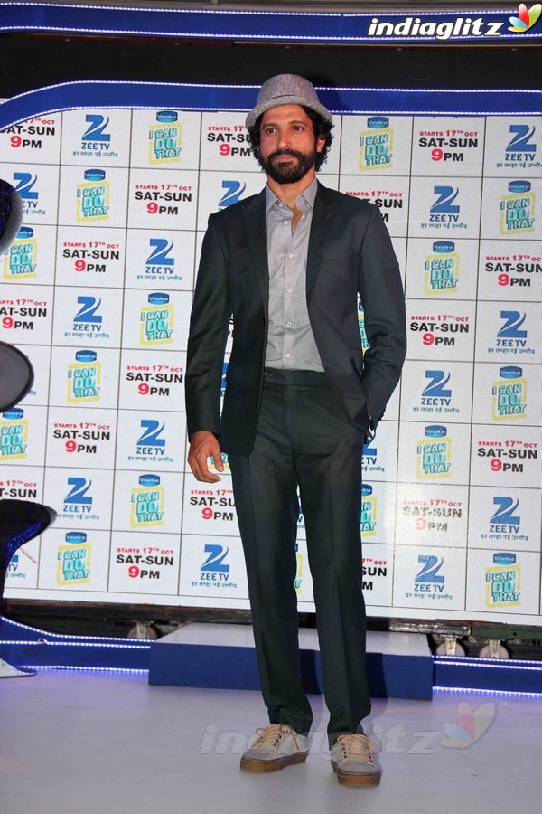 Farhan Akhtar Launches Zee TV's 'I Can Do That' Show