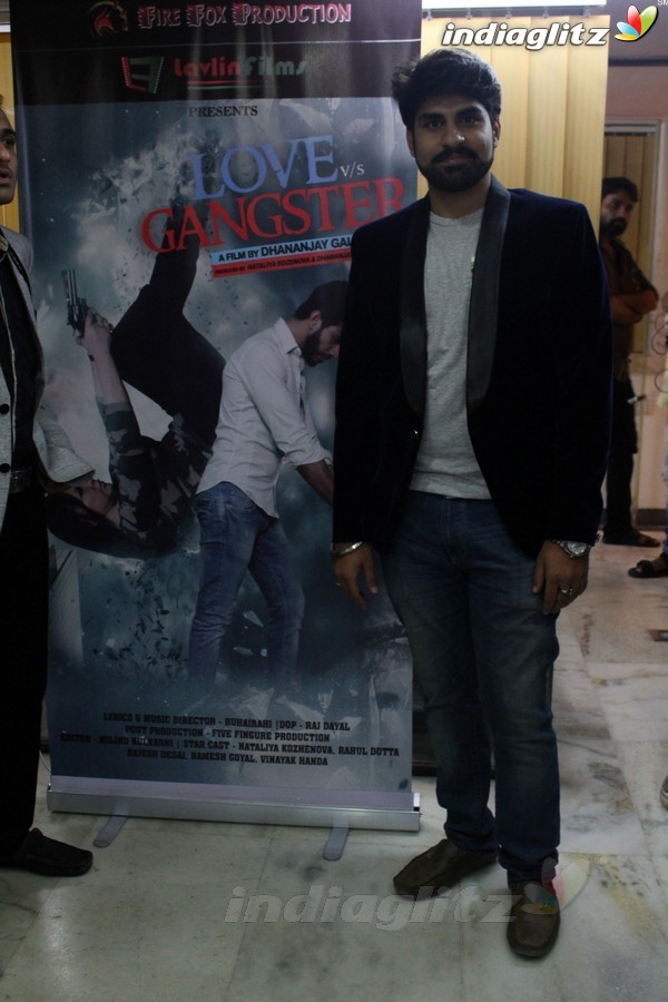 Poster Launch of Film 'Love v/s Gangster'