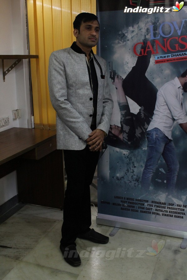 Poster Launch of Film 'Love v/s Gangster'