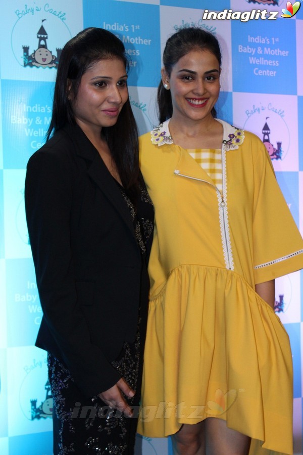 Genelia D'Souza at Launch of India's 1st & Only Baby & Mother Wellness Centre