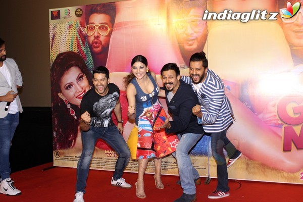 Riteish, Vivek, Aftab, Urvashi at 'Great Grand Masti' Trailer Launch