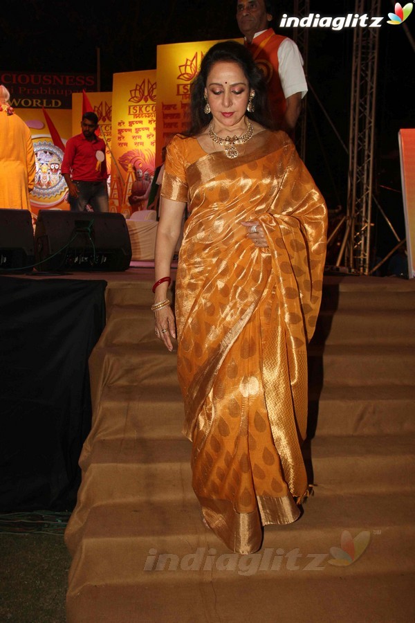 Hema Malini at Launch of ISKCON 50th Anniversary film 'Joy of Devotion'