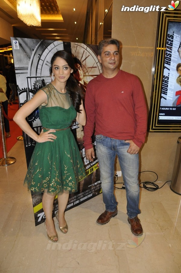 Shiv Pandit, Sandeepa Dhar at '7 Hours To Go' Special Screening