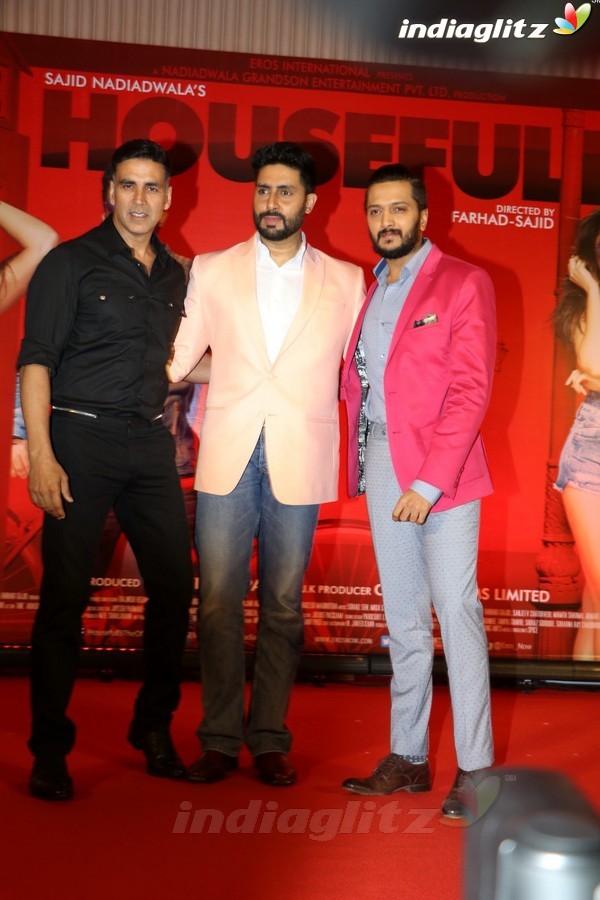 Akshay, Riteish, Abhishek at 'Housefull 3' Success Meet
